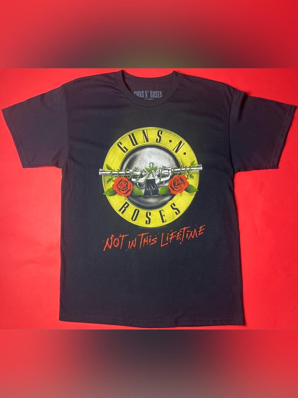 Black 'Not In This Lifetime' Graphic Tee